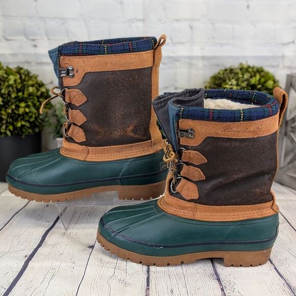 Eddie Bauer Sherpa-Lined Duck Boots – Waterproof & Insulated - Picture 3 of 10